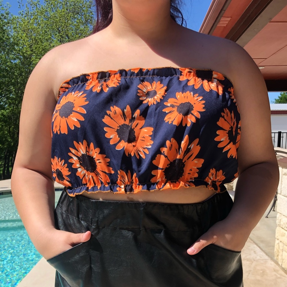 Sunflower Tube Top | XL